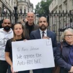 Se insta al primer ministro del Reino Unido a desechar el proyecto de ley anti-BDS
