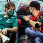 Sebastian Vettel envió un mensaje a Charles Leclerc después del accidente en el GP de Francia