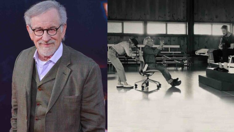 Steven Spielberg usa un teléfono para hacer el debut como director de un video musical para Marcus Mumford
