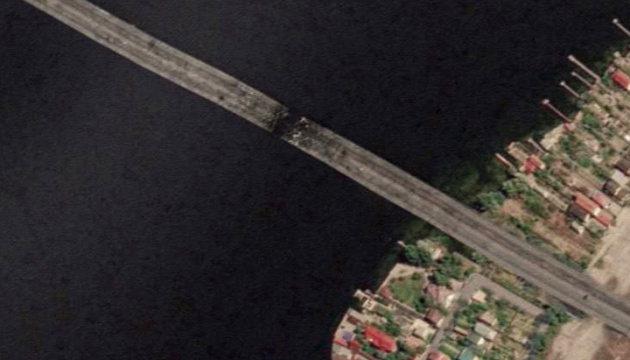 Surgen imágenes del puente Antonivka en Kherson gravemente dañado por las fuerzas ucranianas