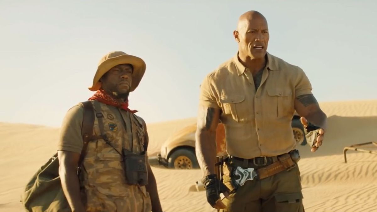 The Rock y Kevin Hart pueden asarse el uno al otro a menudo, pero su amigo Jumanji se sincera sobre por qué siguen haciendo proyectos juntos
