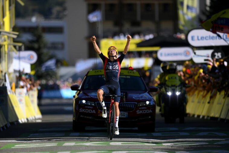Tour de Francia 2022: Tom Pidcock logra su primera victoria al encender Alpe d'Huez en la etapa 12