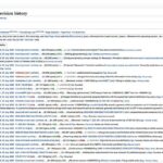 El historial de edición de la página de recesión de Wikipedia.  La página se bloqueó después de que se editara 47 veces en 24 horas esta semana