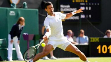 Wimbledon se convierte en un evento bajo techo para principiantes tardíos: Novak Djokovic