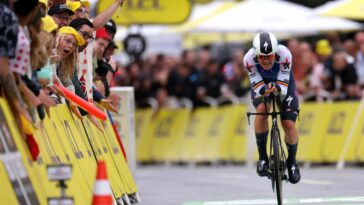 Yves Lampaert conquista el maillot amarillo con una victoria en la contrarreloj de la etapa del Tour de Francia
