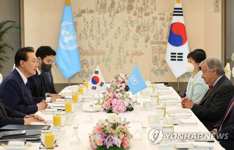 (AMPLIACIÓN) El jefe de la ONU expresa su apoyo a la desnuclearización completa de Corea del Norte