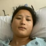 Lana Batochir, de 34 años, se enfrenta a que le amputen ambas piernas después de que la balsa en la que se encontraba el sábado fuera succionada debajo de un yate de 37 pies y las hélices le cortaran las piernas.
