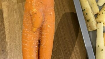 Los agricultores han advertido que las zanahorias estarán entre los cultivos más afectados este invierno.  Los usuarios de las redes sociales han comenzado a compartir imágenes de productos con formas extrañas.
