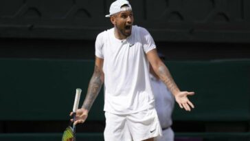 Aficionado de Wimbledon inicia acciones legales contra Nick Kyrgios