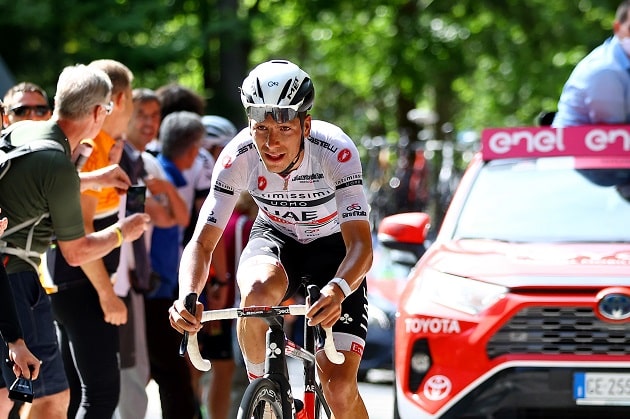 Almeida tratando de salvar la temporada de grandes giras de EAU en la Vuelta