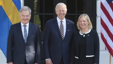 Biden firma documentos de ratificación que aprueban la membresía de Finlandia y Suecia en la OTAN