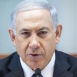 Benjamin Netanyahu  credit: Emil Salman, Haaretz