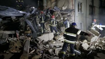 Diecisiete civiles muertos en los ataques con misiles de Rusia en Kharkiv