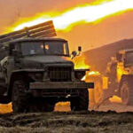 El enemigo ataca el distrito de Nikopol con sistemas Grad y daña la estación de bombeo