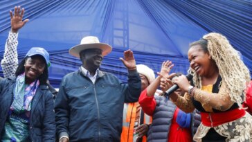 El líder de la oposición Odinga adelante en la carrera presidencial de Kenia, muestran los resultados