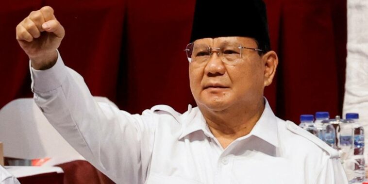 El ministro de Defensa de Indonesia, Prabowo, nominado como candidato presidencial