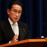 El primer ministro de Japón, Fumio Kishida, ha dicho que no tiene conexiones con la iglesia. (EPA)