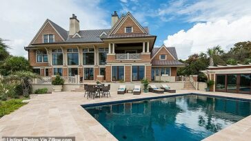 Las apariencias engañan.  Joe y Jill Biden actualmente se hospedan con su familia en esta mansión de nueve habitaciones de $ 20 millones en Carolina del Sur, pero no es tan bueno como parece.