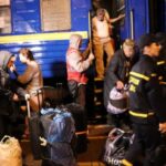 El segundo tren de evacuación de la región de Donetsk llega a la región de Kirovohrad