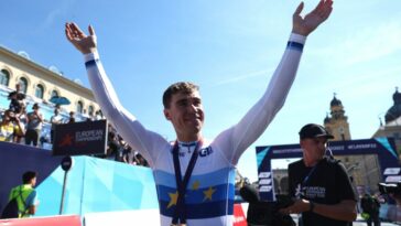 Fabio Jakobsen gana el oro en la carrera de ruta del Campeonato de Europa