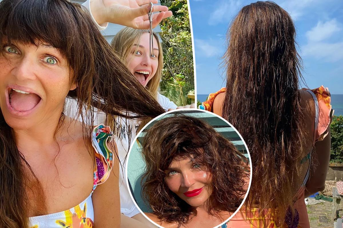 Helena Christensen se corta el pelo: 'Se sintió bien'