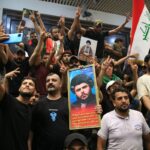 Irak: Miles de manifestantes anti-Sadr protestan contra la ocupación del Parlamento