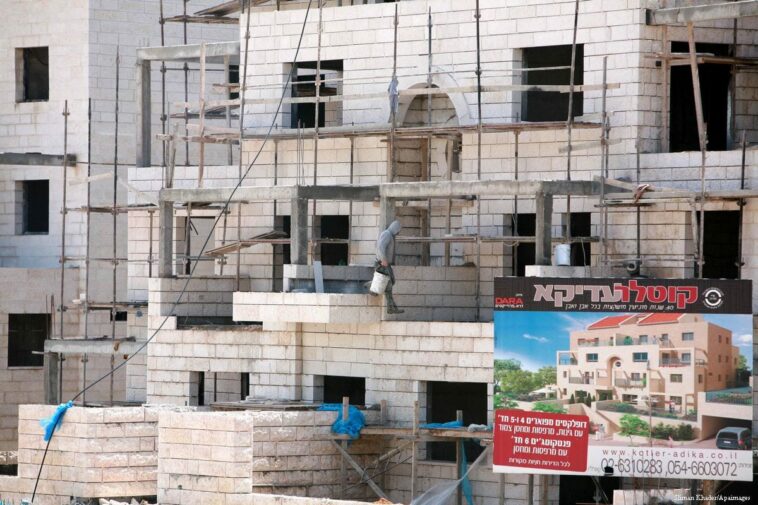 Israel aprueba la construcción de 1.400 unidades de asentamientos en Jerusalén Este