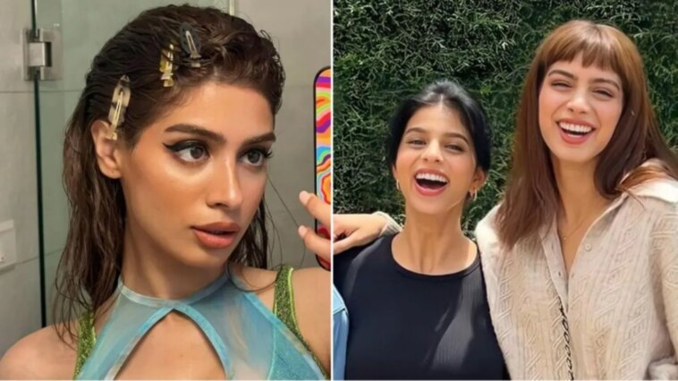 Khushi Kapoor comparte selfies detrás de escena de su impresionante maquillaje;  Suhana Khan dice 'guau'
