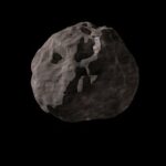 Los astrónomos de la NASA han descubierto una luna nueva que orbita un asteroide a 480 millones de millas de la Tierra (representada aquí en la impresión del artista)