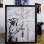 La obra de Banksy de Palestina perdida reaparece en una galería de Tel Aviv