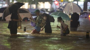 Las muertes causadas por fuertes lluvias esta semana aumentan a 14;  5 desaparecen