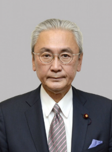 Keiji Furuya, jefe del Consejo Consultivo de Miembros de la Dieta Japón-ROC.  (Kiodo)