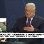 Líder alemán condena comentario de Abbas sobre '50 holocaustos'