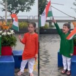 Los hijos de Karan Johar, Yash y Roohi, cantan Hum Honge Kaamyaab el Día de la Independencia, él los llama "el futuro de la India".  Reloj