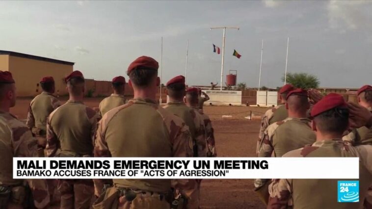 Malí exige una reunión de emergencia de la ONU sobre los "actos de agresión" franceses