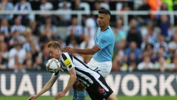 Man City lucha por un emocionante empate 3-3 en Newcastle