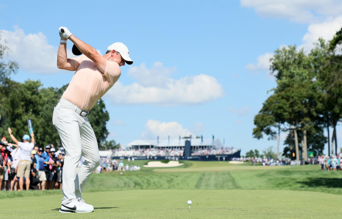 Max 'Hasselhoff' Homa, el ridículo piloto de Rory McIlroy (y su triple) entre las conclusiones del jueves en el BMW Championship
