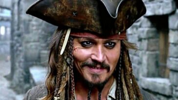 Johnny Depp in Pirates of the Caribbean