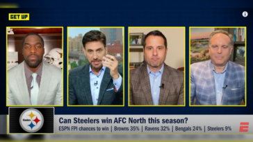 Mike Greenberg de ESPN 'no se sorprendería' si los Steelers ganan la AFC Norte - Steelers Depot