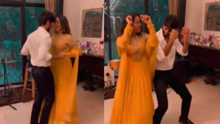 Mira Rajput y Shahid Kapoor hacen movimientos románticos mientras bailan la canción de Bruno Mars en el aniversario de bodas de sus padres