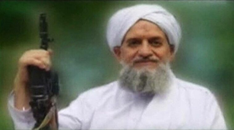 Al Qaeda leader Ayman al-Zawahiri killed, Ayman al-Zawahiri dead, drone strike, Al Qaeda, US security kills Ayman al-Zawahiri, US latest news, Terrorist killed, Indian Express