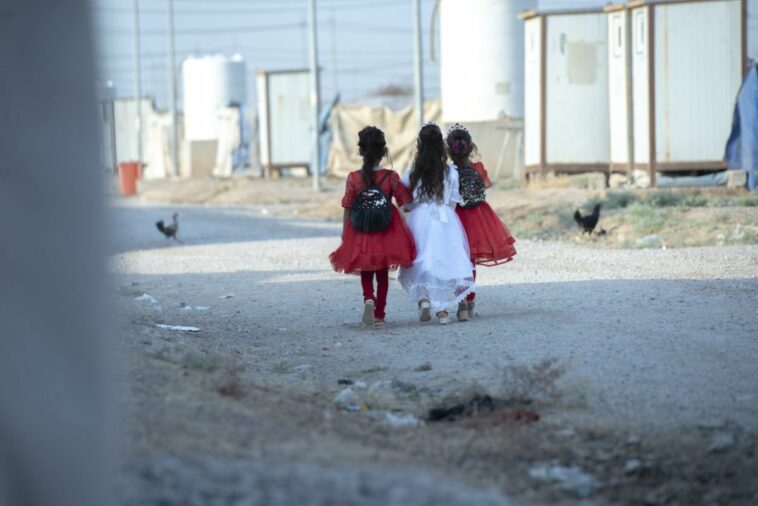Niños que mueren en Siria como resultado de matrimonios infantiles
