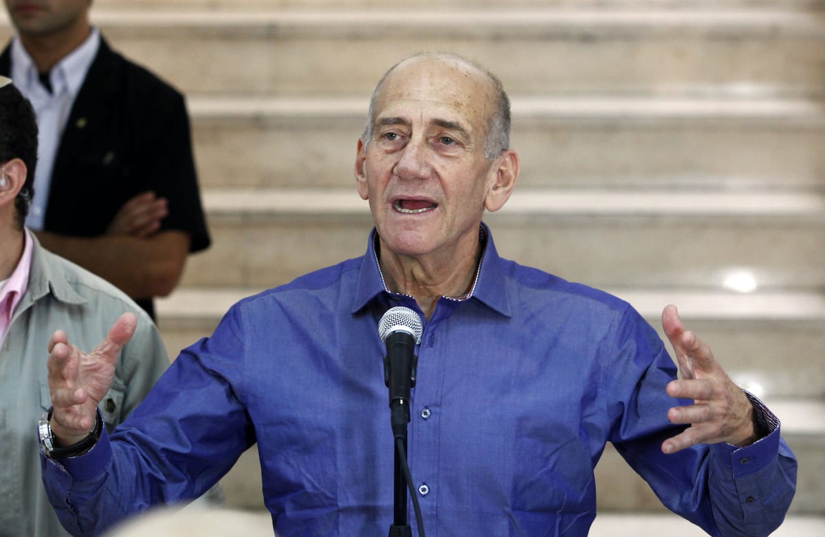 Olmert revela una amenaza estratégica para Israel mayor que la nuclear Irán
