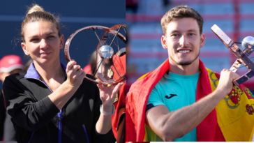 Simona Halep y Pablo Carreño Busta conquistan títulos históricos en Canadá