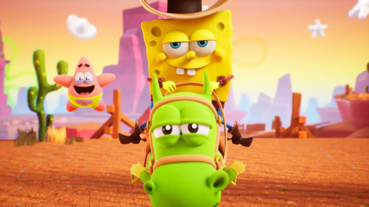 SpongeBob Squarepants: The Cosmic Shake se ve sorprendentemente divertido en el nuevo tráiler