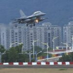 En la imagen: un F-16V aterriza en la base aérea de Hualien, Taiwán, el 17 de agosto de 2022