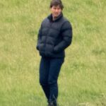 Suspendido: los planes de Tom Cruise para un ajetreado día de filmación se vieron frustrados el jueves cuando los fuertes vientos obligaron a suspender la producción de Misión: Imposible 8