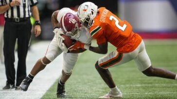 Tyrique Stevenson, CB, Miami (FL) |  Informe de exploración del draft de la NFL