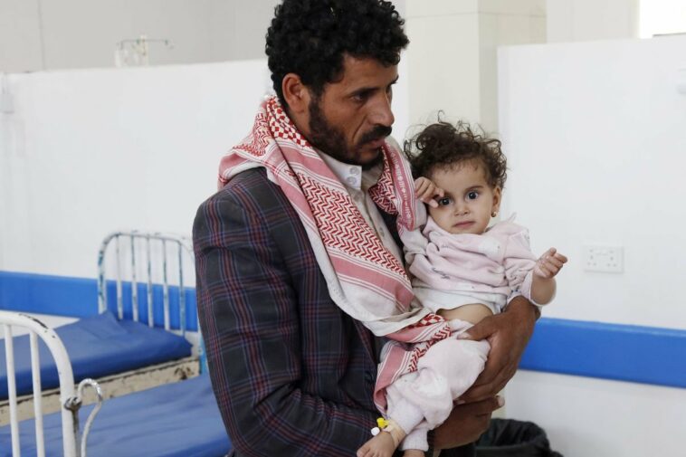 Unicef ​​dice que casi el 50% de los desplazados en Yemen son niños