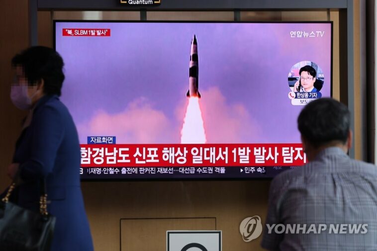(AMPLIACIÓN) Corea del Norte dispara un misil balístico no especificado hacia el Mar del Este: Ejército de Corea del Sur